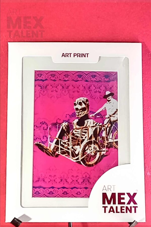 Ya te cargo… Calavera, triciclo
